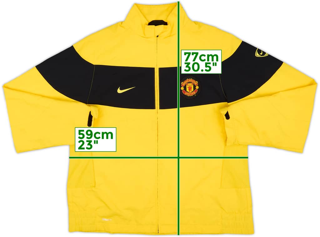 2009-10 Manchester United Nike Track Jacket - 8/10 - (XL)