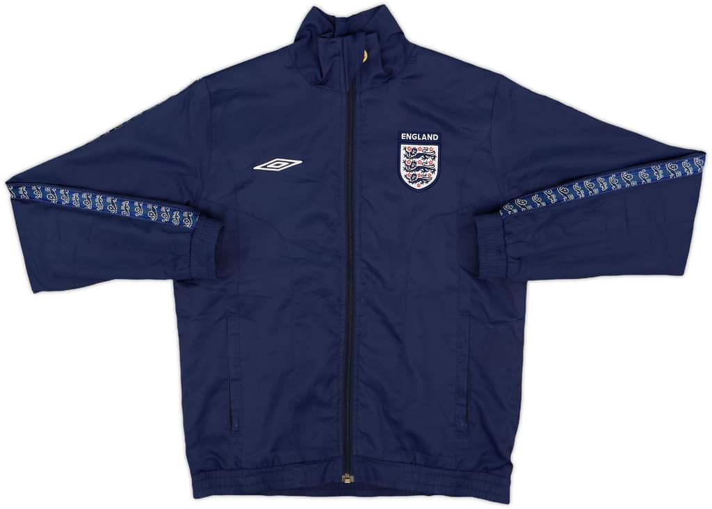 2007-09 England Umbro Track Jacket - 8/10 - (S.Boys)