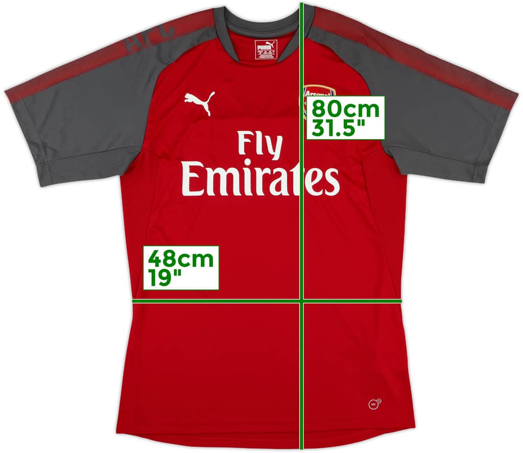 2017-18 Arsenal Puma Training Shirt - 10/10 - (L)