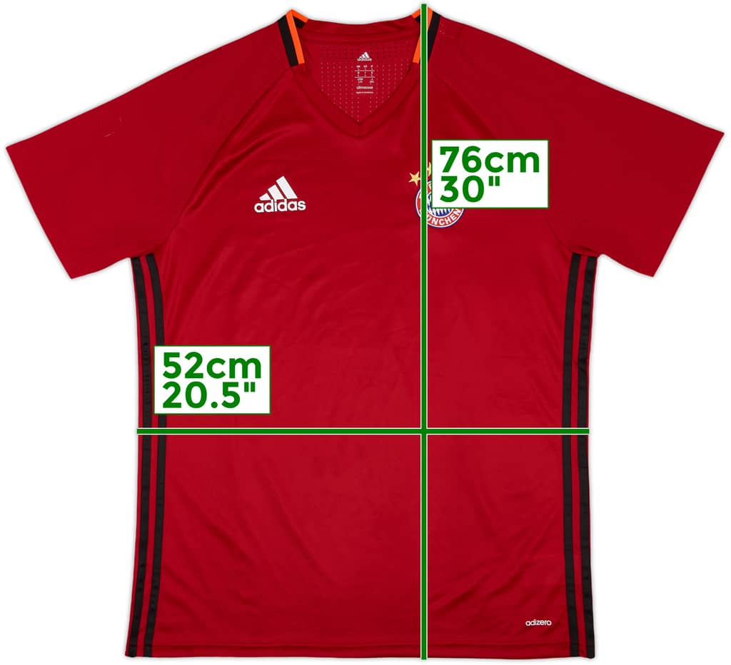 2016-17 Bayern Munich adizero Training Shirt - 10/10 - (L)