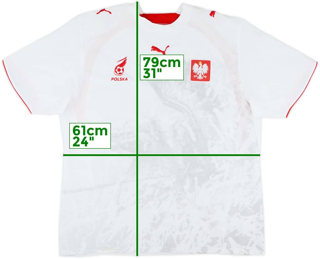2006-08 Poland Home Shirt - 8/10 - (XL)