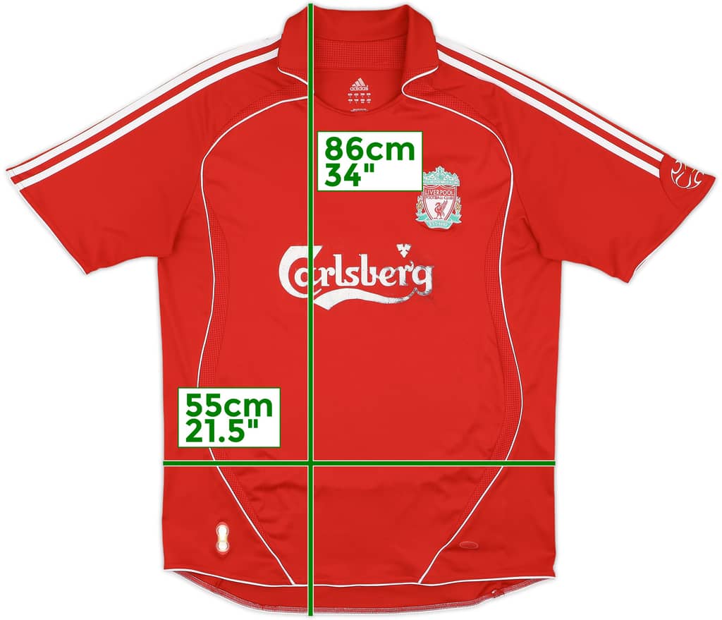 2006-08 Liverpool Home Shirt - 4/10 - (L)