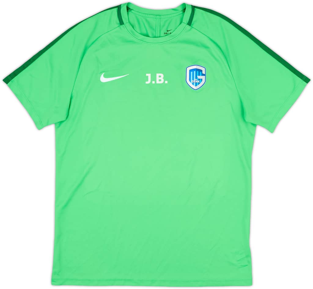 2018-19 Genk Nike Staff Issue Training Shirt J.B. - 10/10 - (L)
