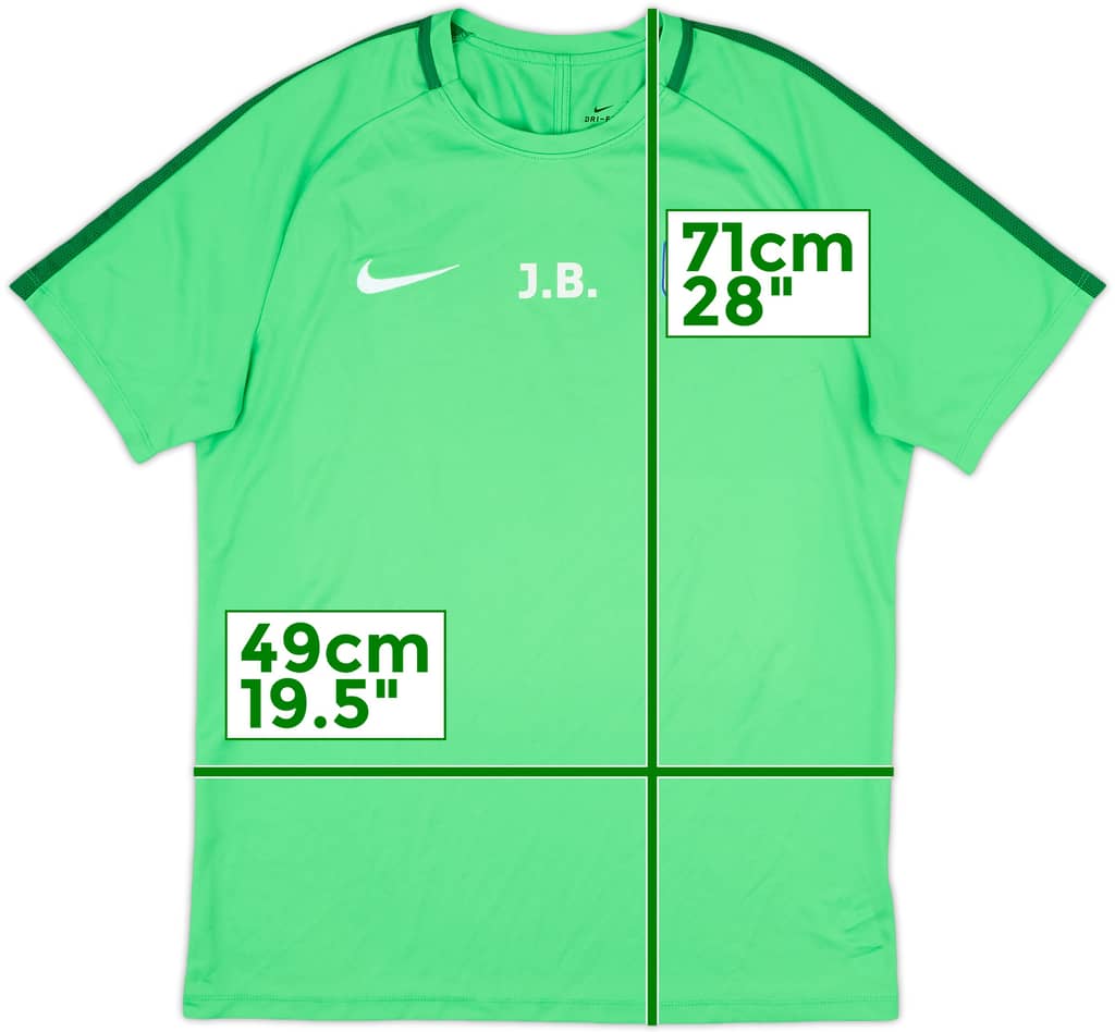 2018-19 Genk Nike Staff Issue Training Shirt J.B. - 10/10 - (L)