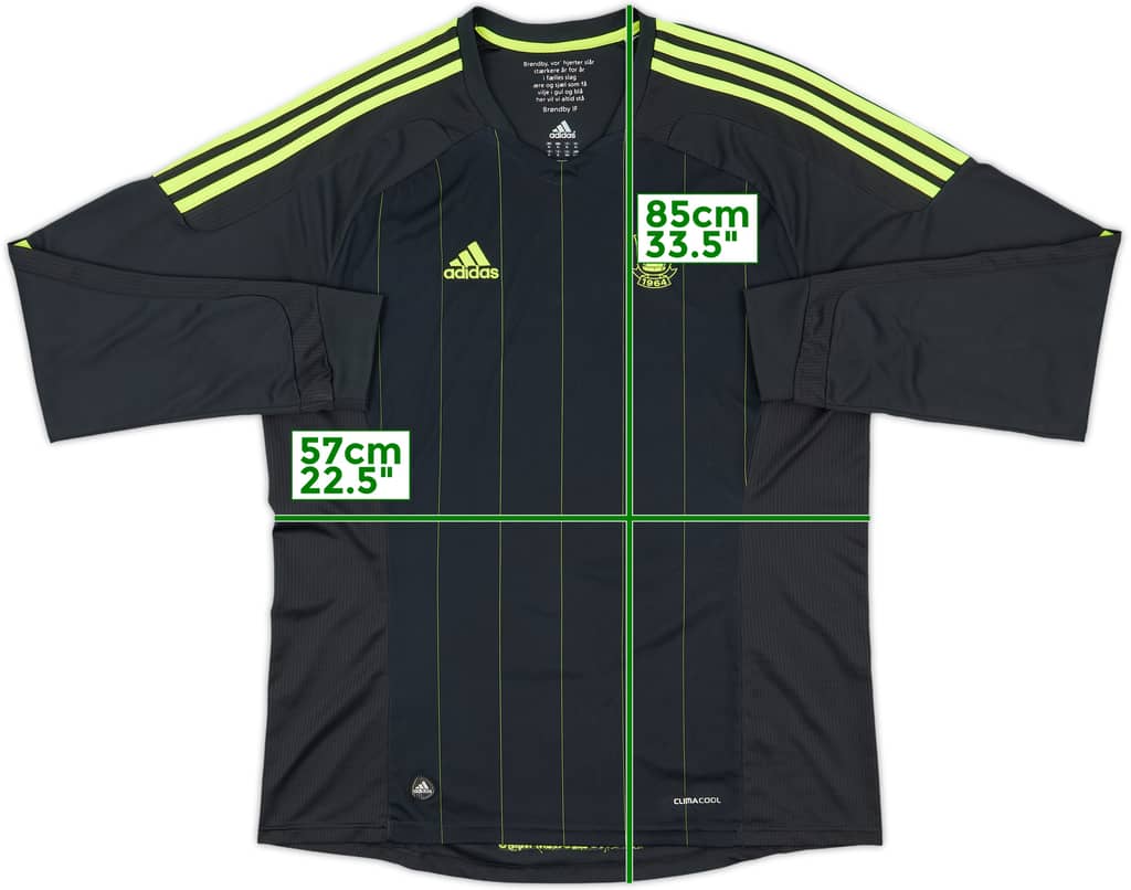 2011-12 Brondby Away L/S Shirt - 8/10 - (XL)