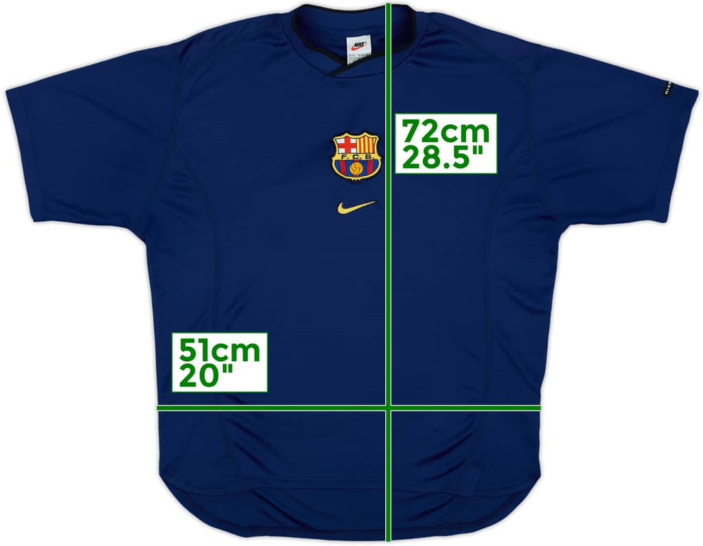 1998-99 Barcelona Nike Training Shirt - 9/10 - (L)