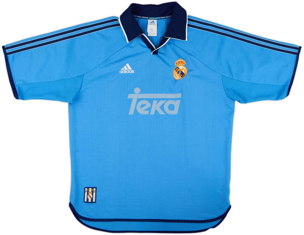 1999-00 Real Madrid Third Shirt - 5/10 - (L)