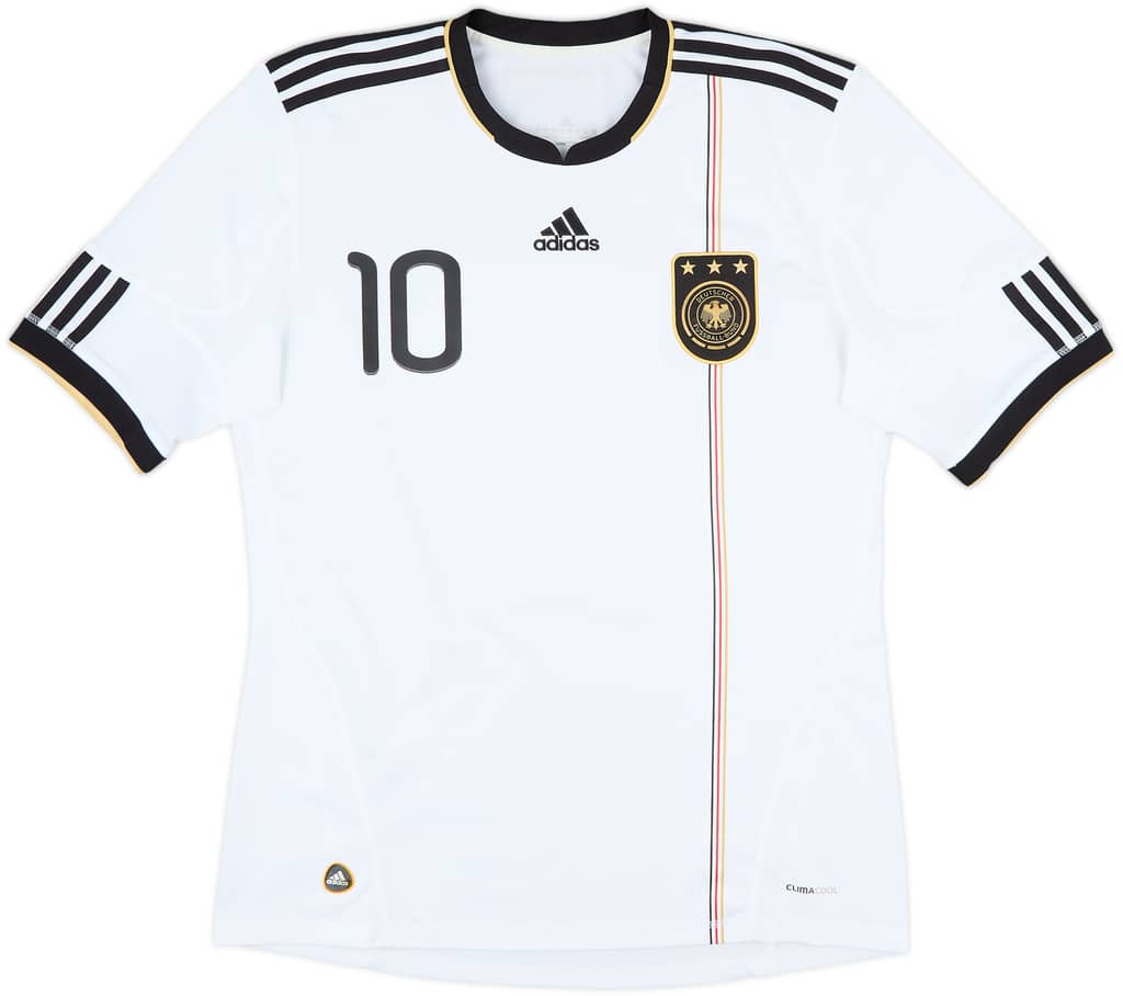 2010-11 Germany Home Shirt Podolski #10