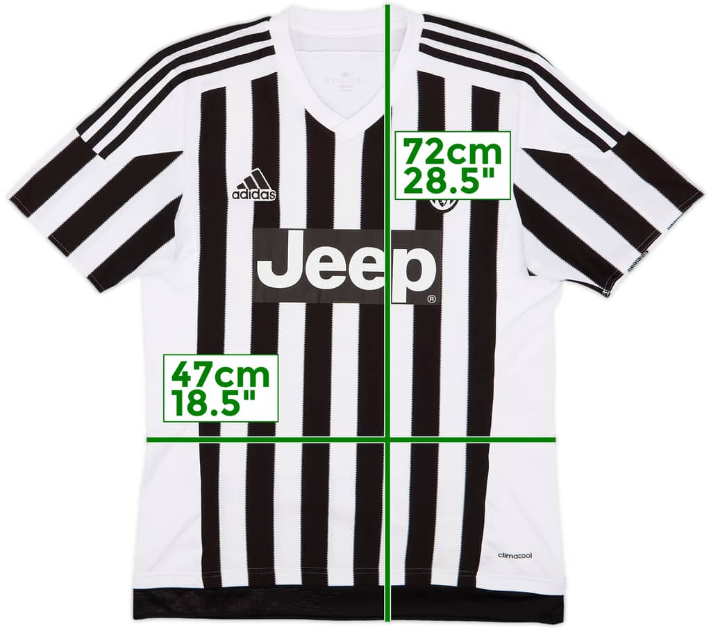 2016-17 Juventus Home Shirt - 8/10 - (M)
