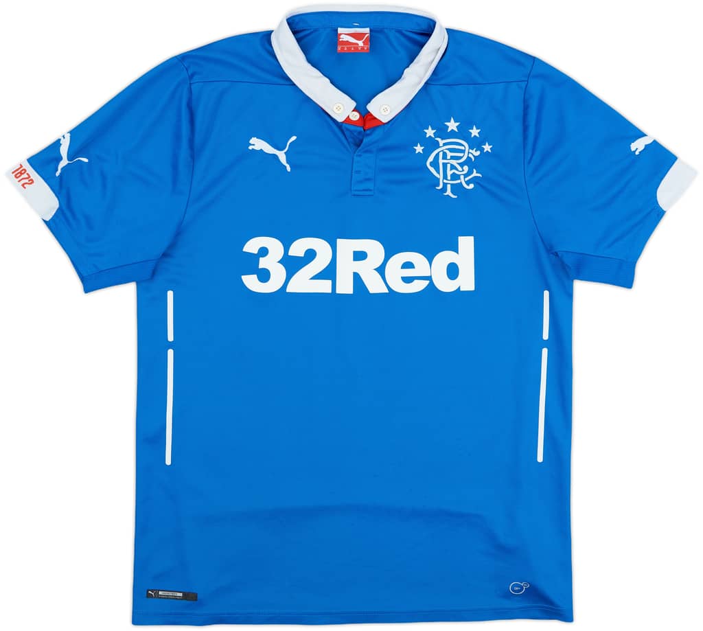 2014-15 Rangers Home Shirt - 7/10 - (M)