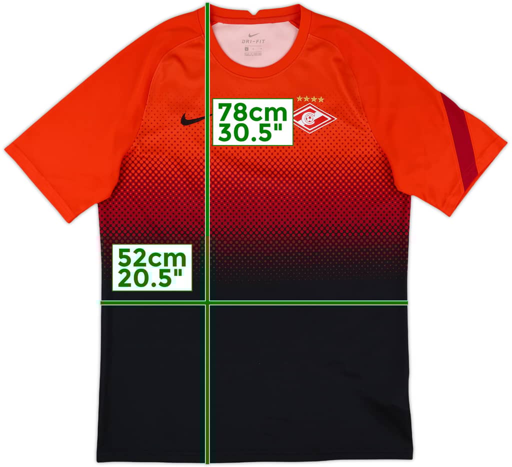 2020-21 Spartak Moscow Nike Training Shirt - 9/10 - (L)