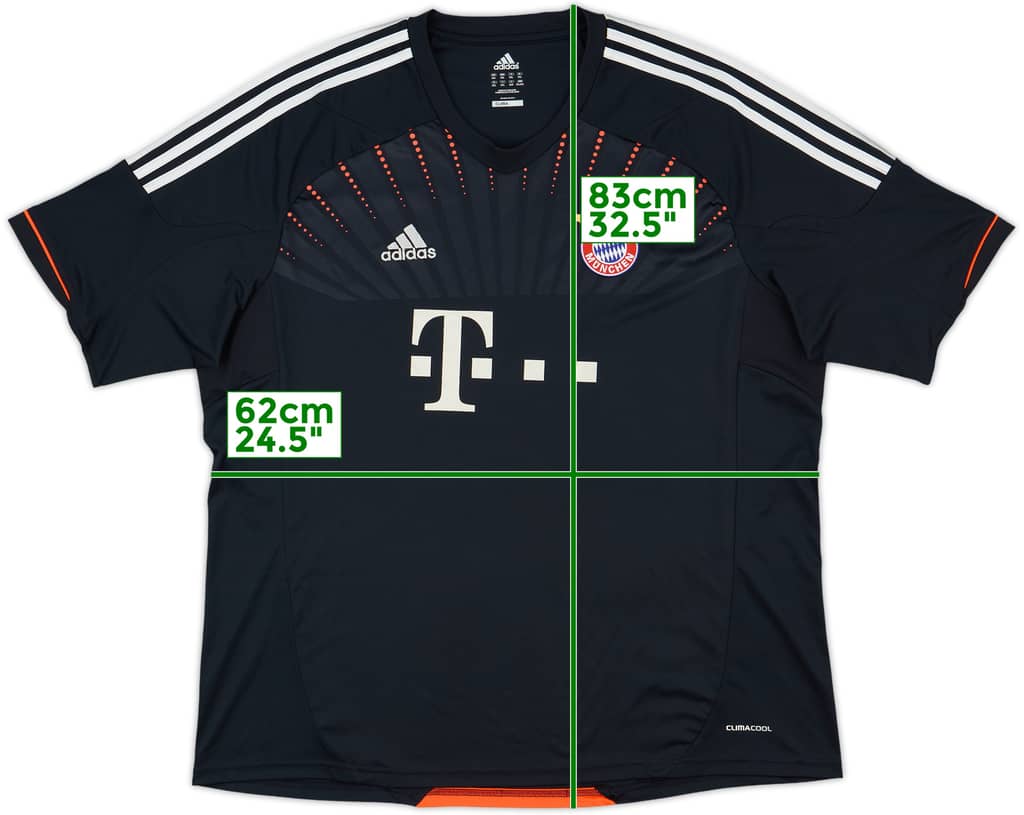 2012-13 Bayern Munich Third Shirt - 8/10 - (XXL)