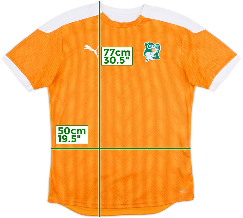 2020-21 Ivory Coast Puma Training Shirt - 7/10 - (L)