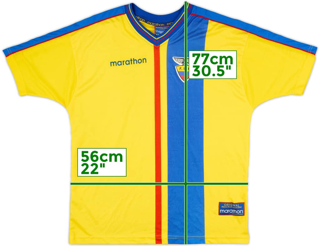 1998-01 Ecuador Home Shirt - 10/10 - (L)
