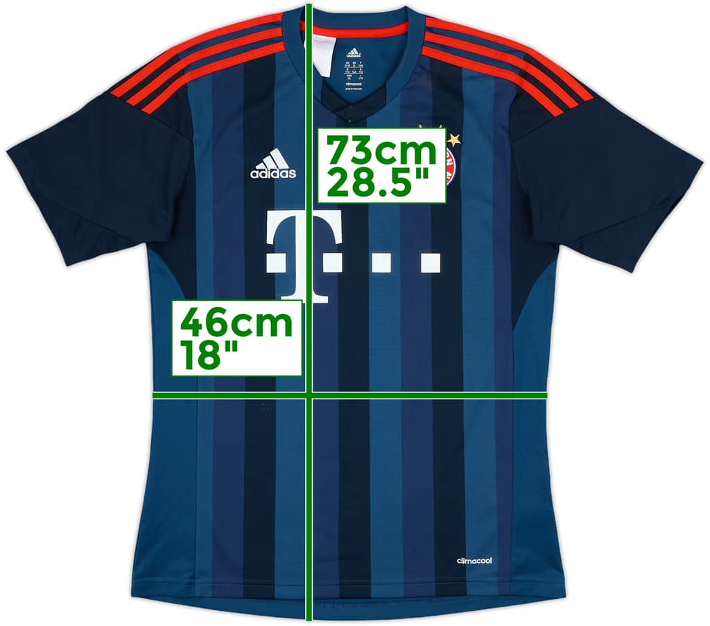 2013-14 Bayern Munich Third Shirt - 8/10 - (XL.Boys)