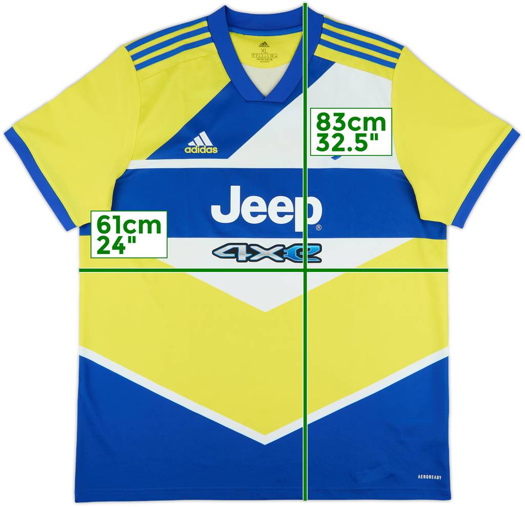2021-22 Juventus Third Shirt - 9/10 - (XL)