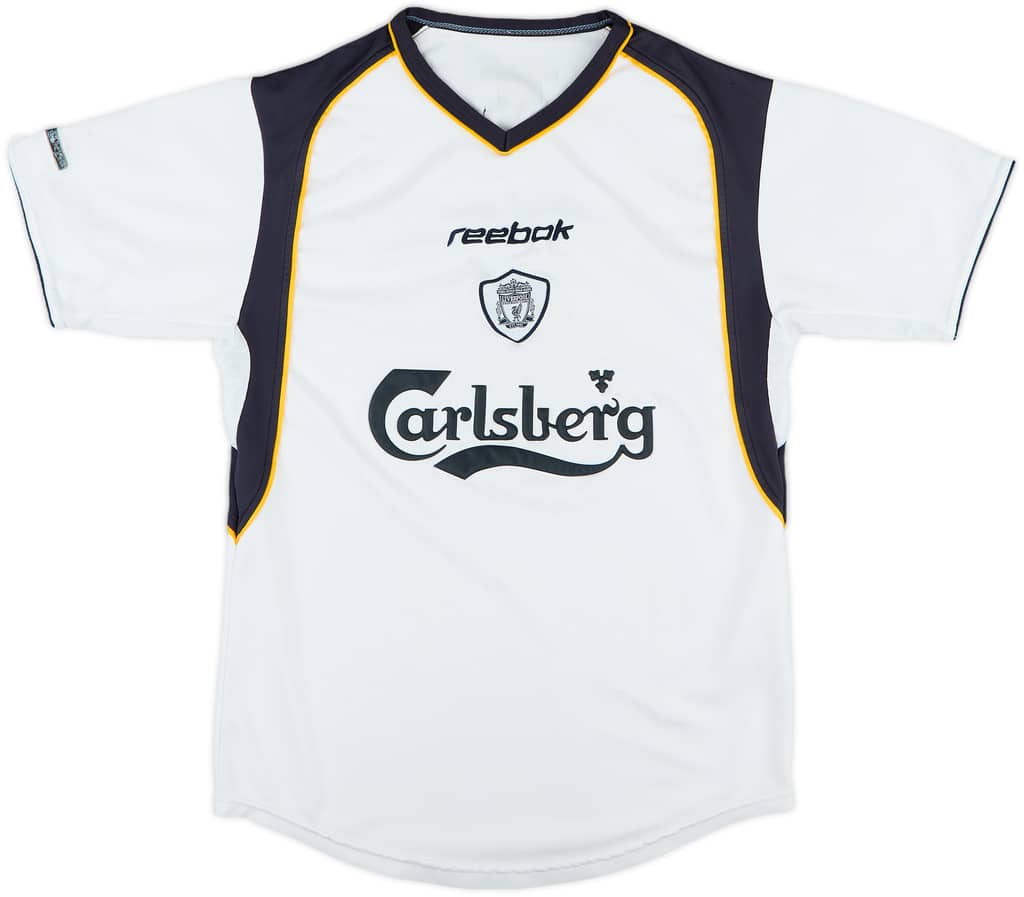 2001-03 Liverpool Away Shirt - 7/10 - (L.Boys)