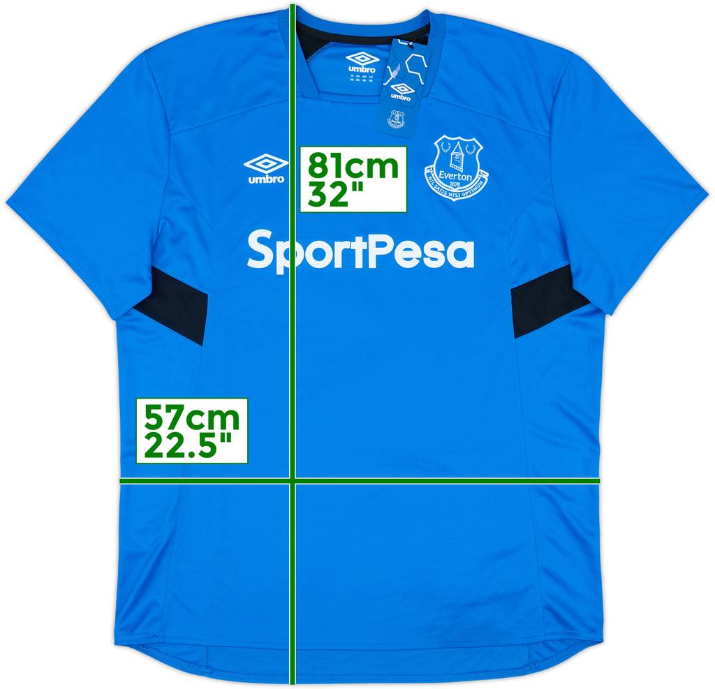 2017-18 Everton Umbro Training Shirt (XXL)