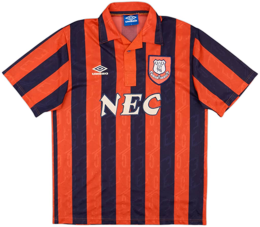 1992-94 Everton Away Shirt - 8/10 - (L)