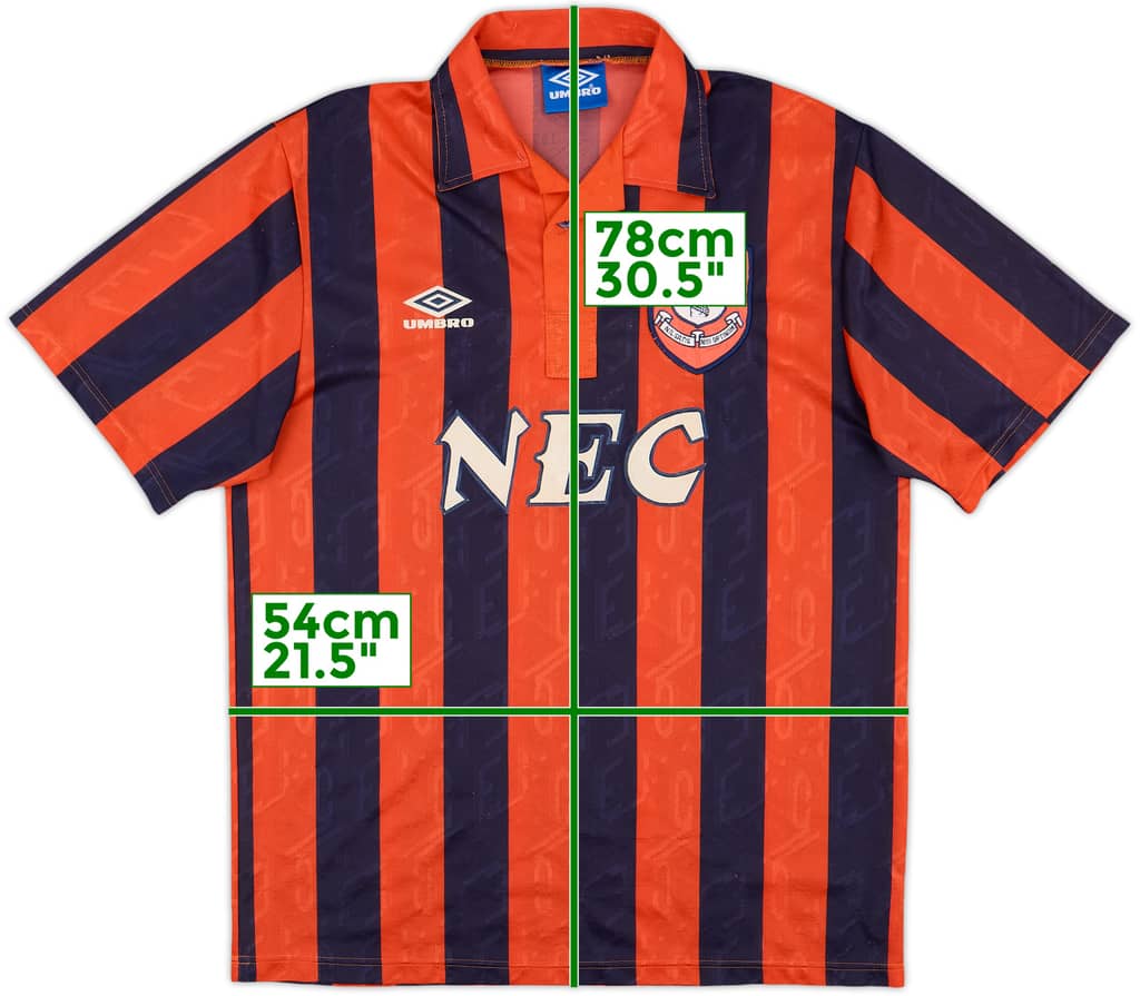 1992-94 Everton Away Shirt - 8/10 - (L)