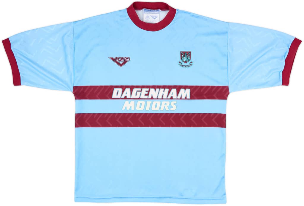 1993-95 West Ham Away Shirt - 7/10 - (XL)