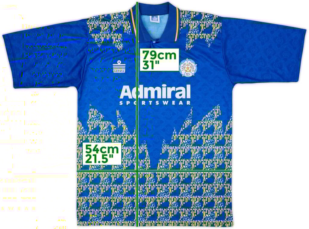 1992-93 Leeds United Away Shirt - 7/10 - (L)