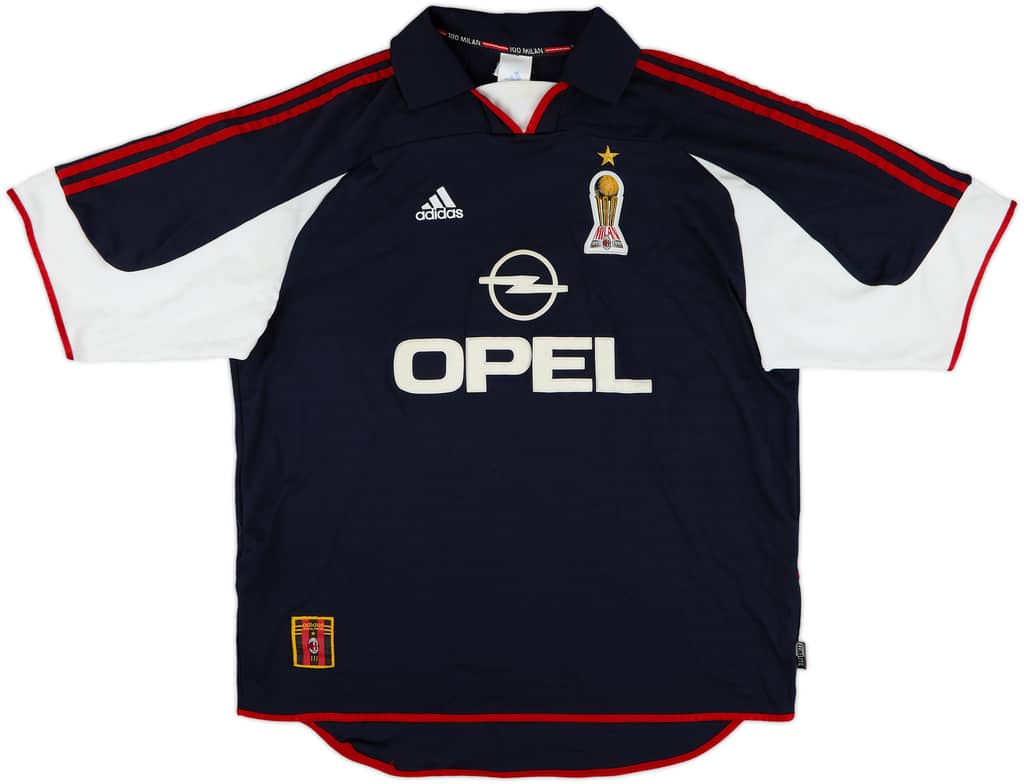 1999-00 AC Milan Centenary Third Shirt - 8/10 - (XL)