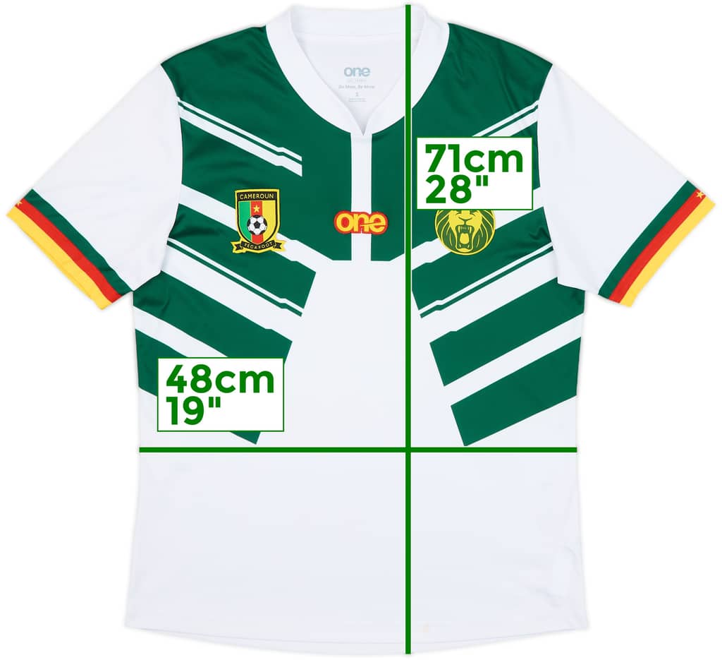 2022-23 Cameroon Away Shirt - 7/10 - (S)
