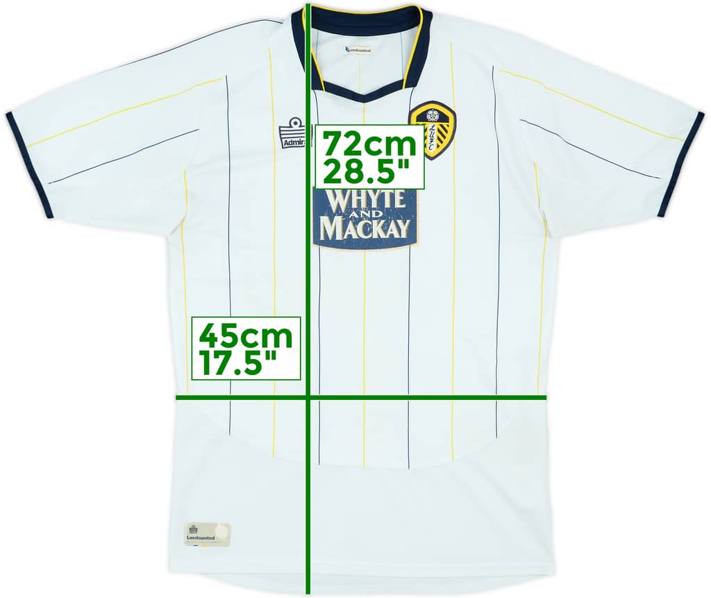 2005-06 Leeds United Home Shirt - 6/10 - (S)
