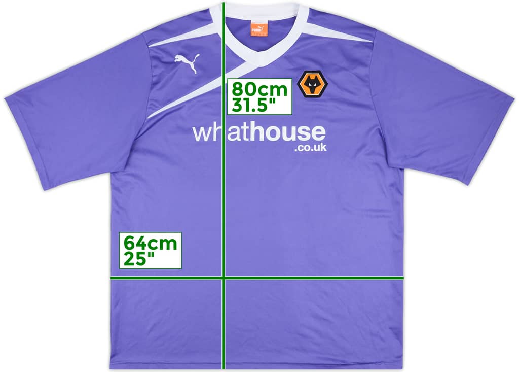 2013-14 Wolves Away Shirt - 8/10 - (3XL)
