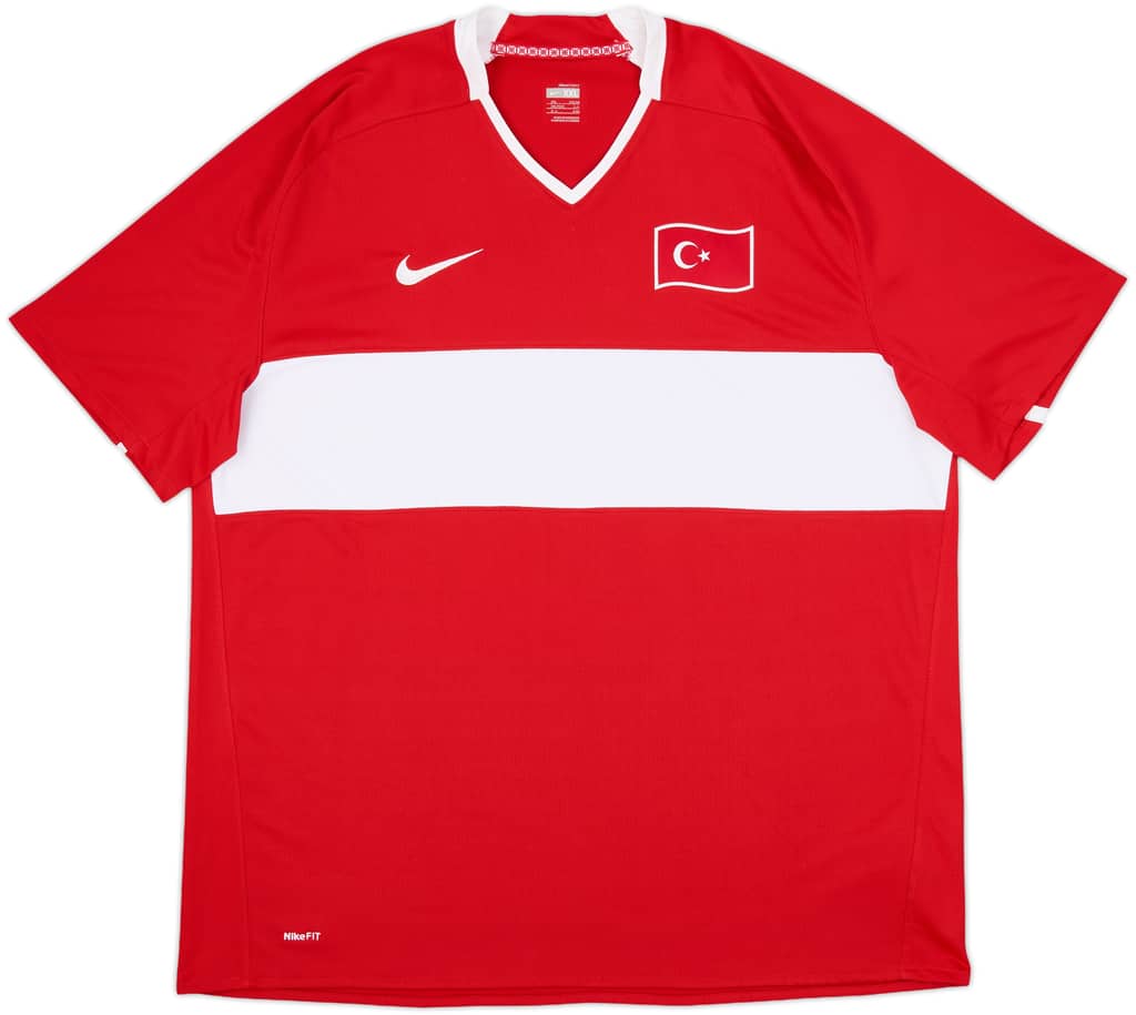2008-10 Turkey Home Shirt - 9/10 - (XXL)