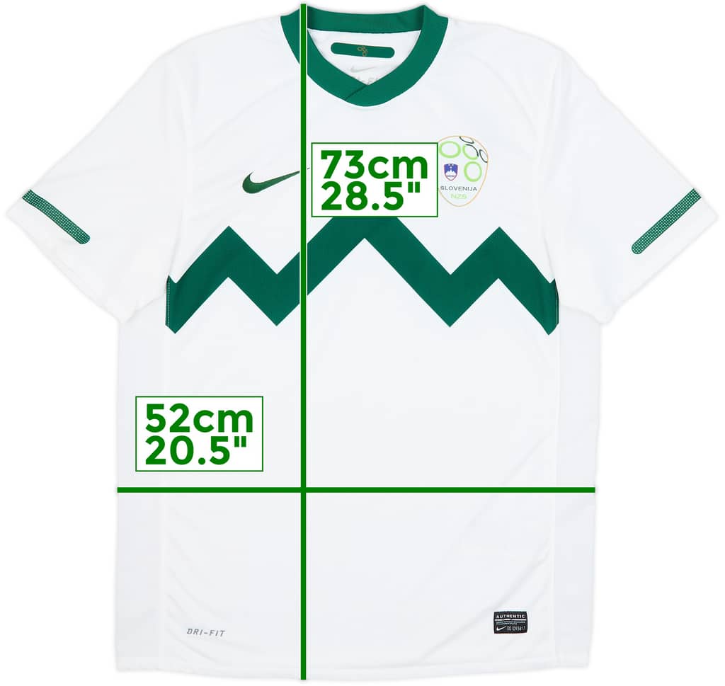 2010-11 Slovenia Home Shirt - 10/10 - (M)