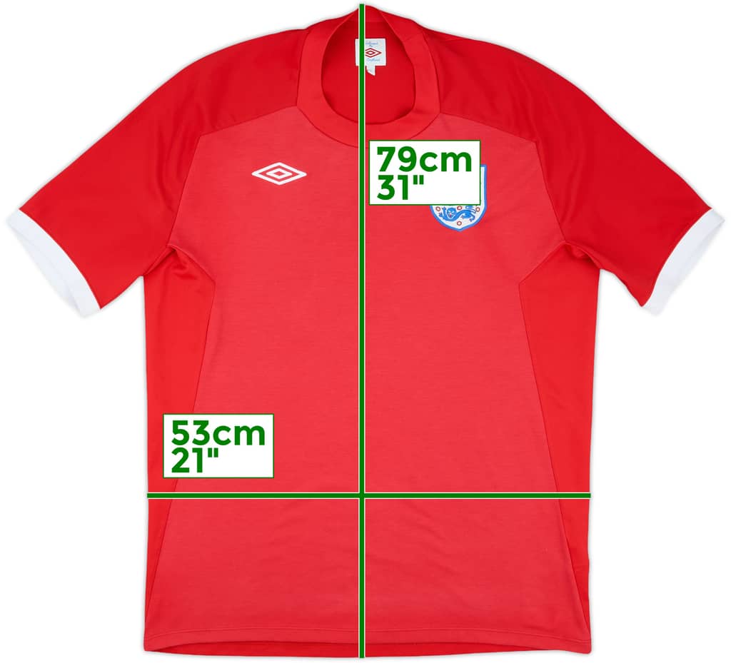 2010-11 England Away Shirt - 6/10 - (L)