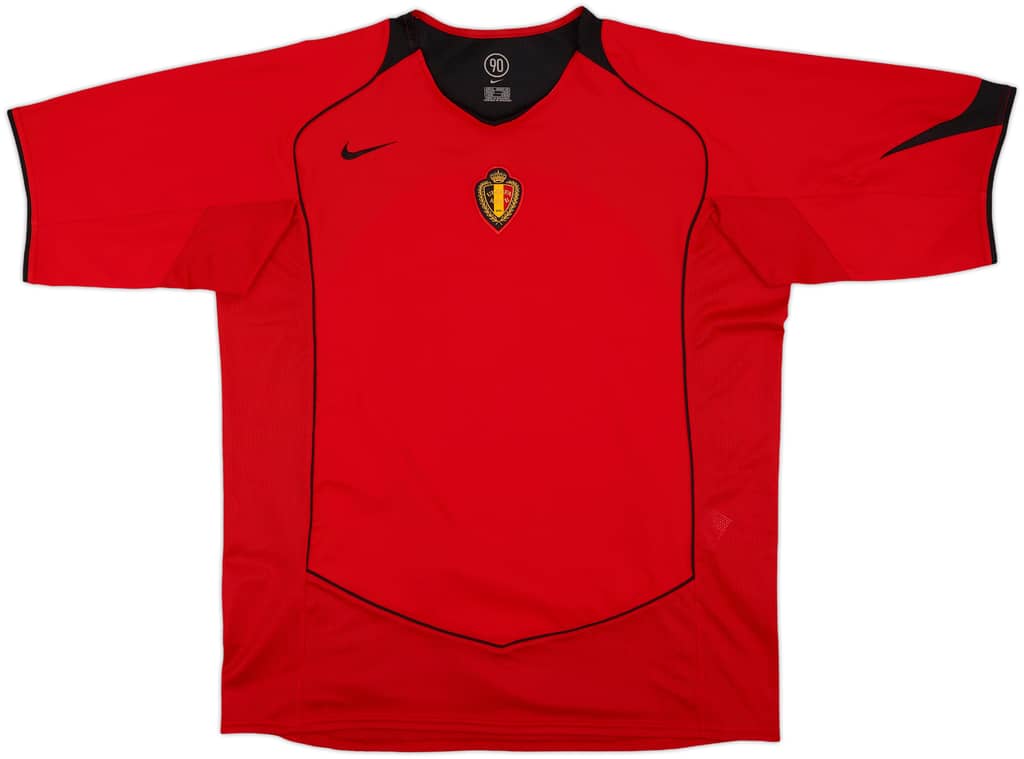 2004-06 Belgium Home Shirt - 9/10 - (XL)