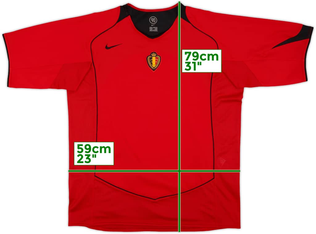 2004-06 Belgium Home Shirt - 9/10 - (XL)