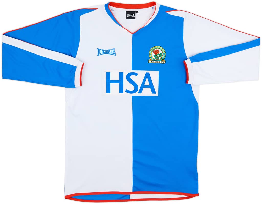2004-05 Blackburn Home L/S Shirt - 7/10 - (S)