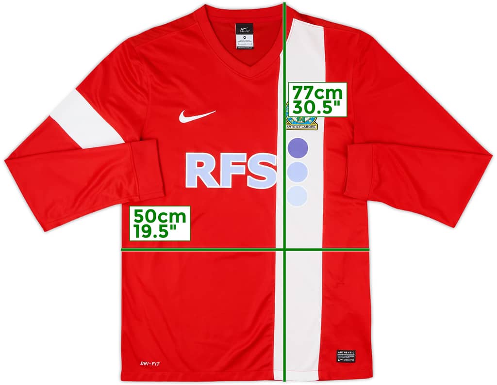 2013-14 Blackburn Away L/S Shirt - 8/10 - (M)