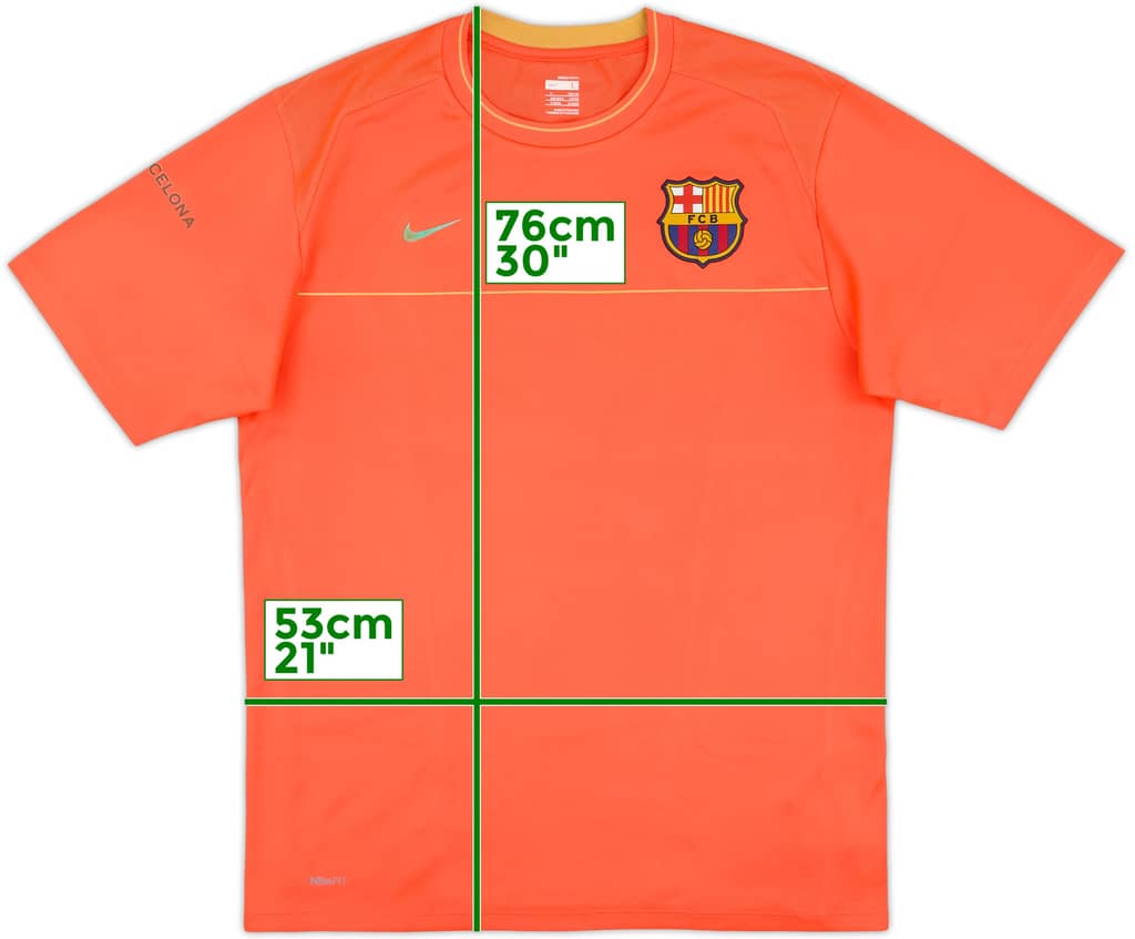2008-09 Barcelona Nike Training Shirt - 10/10 - (L)