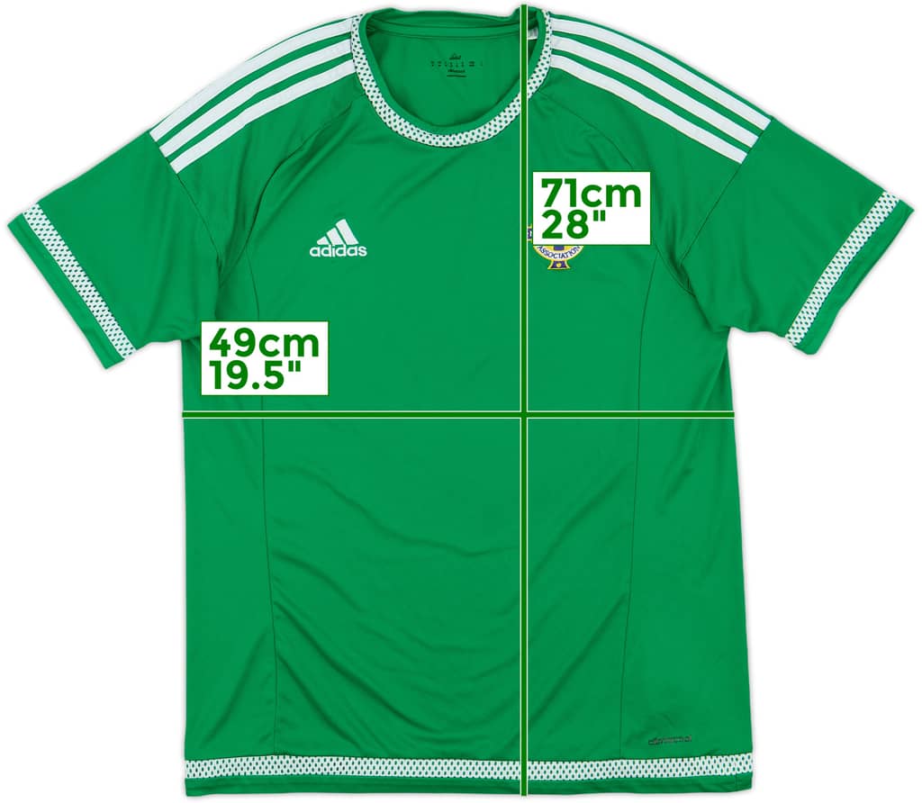 2015 Northern Ireland Home Shirt - 9/10 - (M)