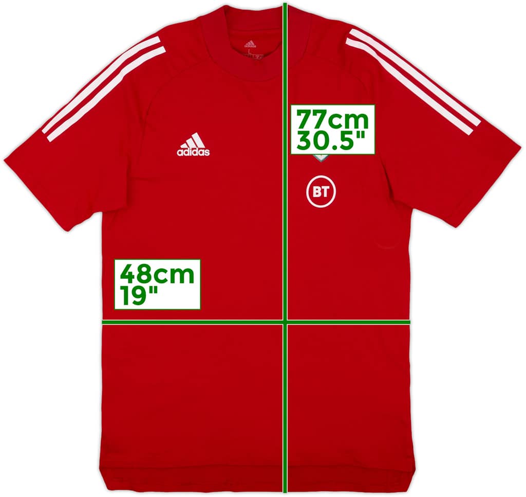 2019-20 Wales adidas Cotton Tee - 8/10 - (L)