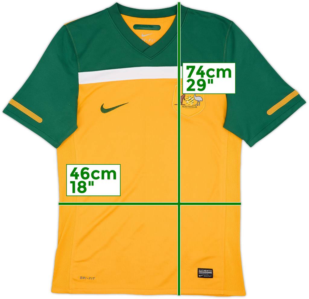2010-11 Australia Home Shirt - 8/10 - (S)