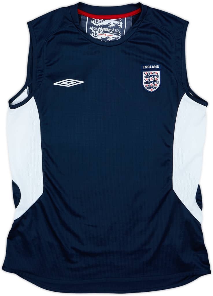 2008-10 England Umbro Training Vest - 8/10 - (L)