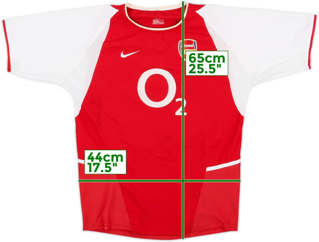 2002-04 Arsenal Home Shirt - 6/10 - (M.Boys)