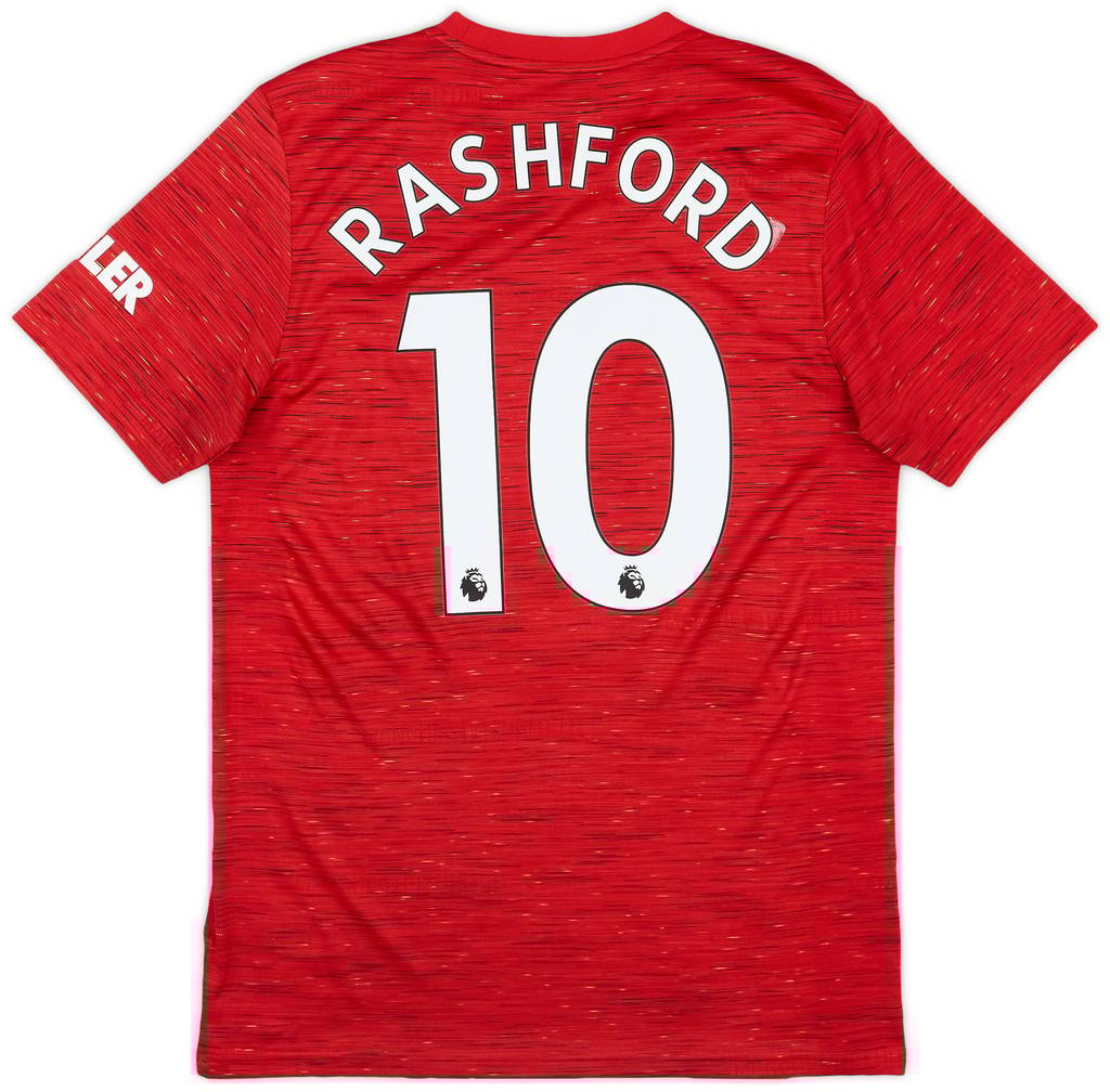 2020-21 Manchester United Home Shirt Rashford #10 - 5/10 - (M)