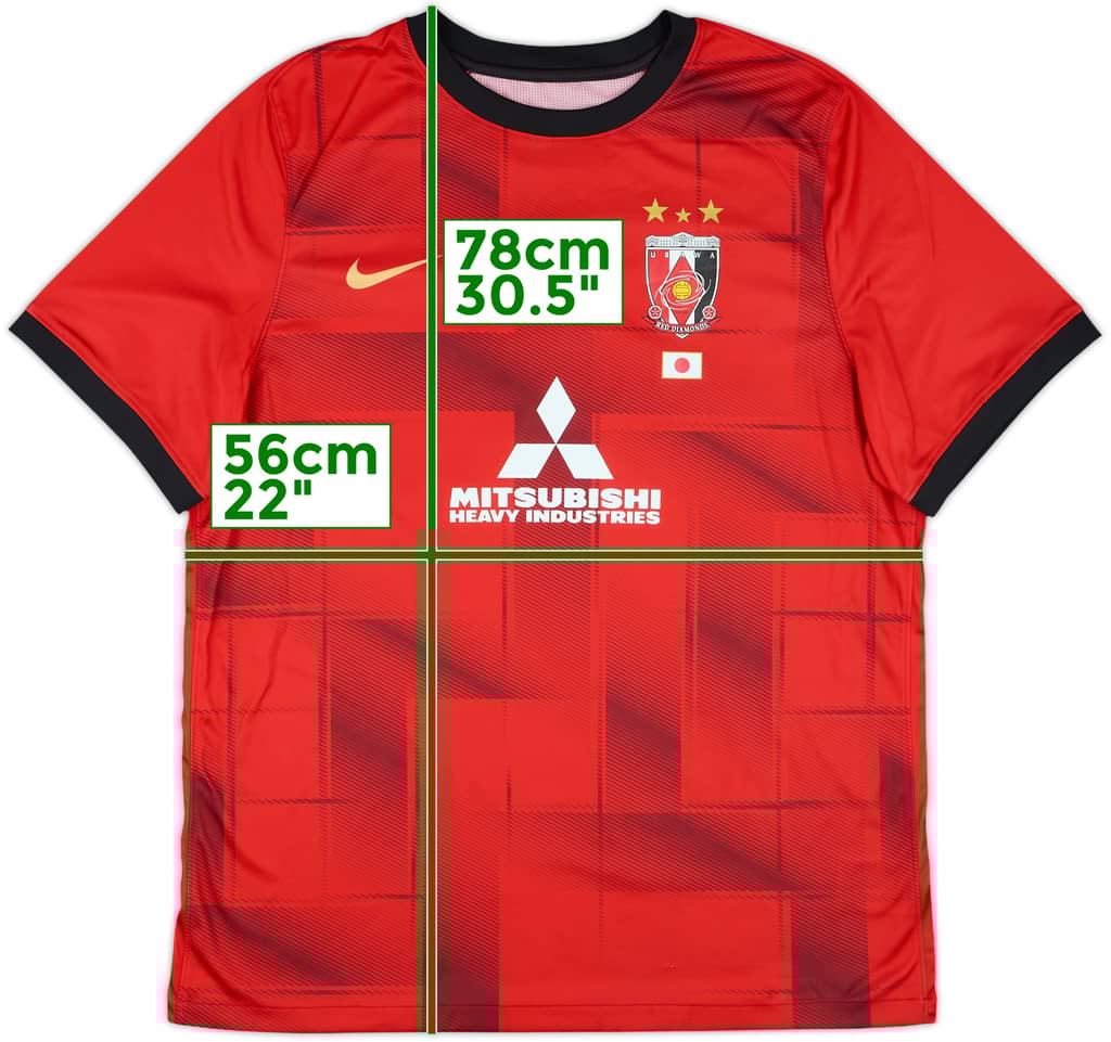 2023 Urawa Red Diamonds 'AFC Champions League Final' Home Shirt - 9/10 - (3XL)