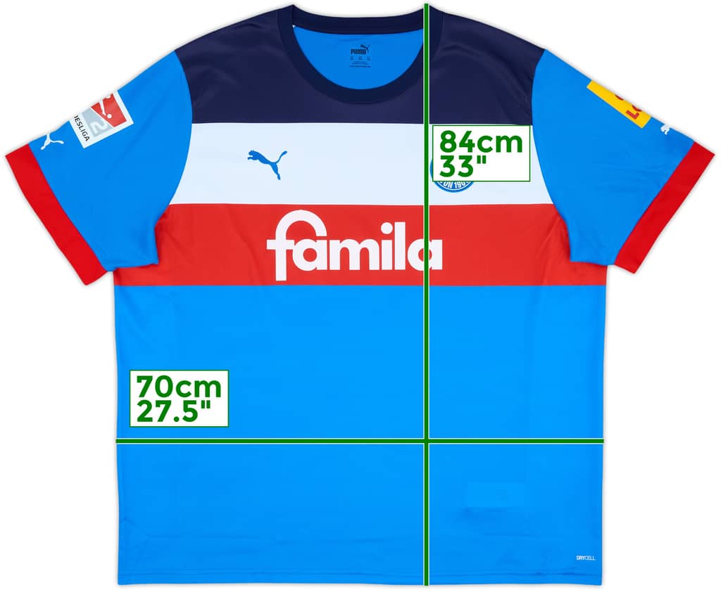 2022-23 Holstein Kiel Home Shirt - 9/10 - (3XL)