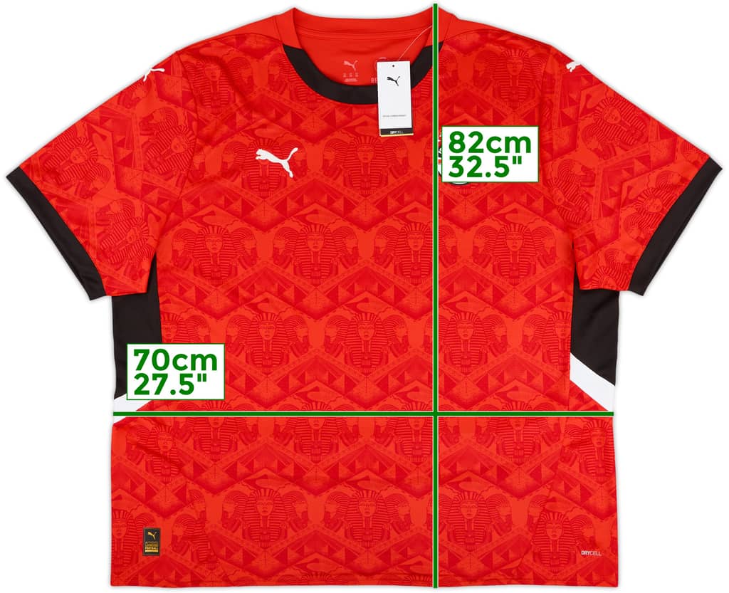 2024-25 Egypt Home Shirt (3XL)