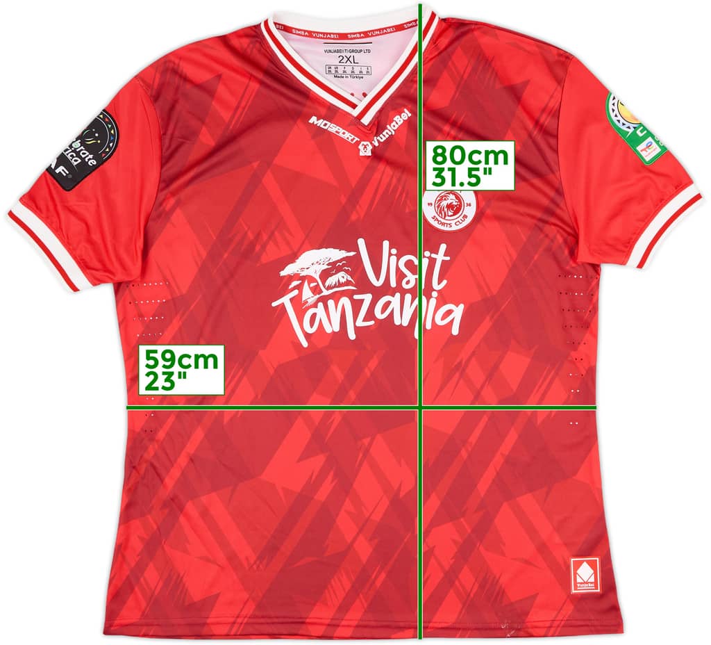 2022-23 Simba SC Home Cup Shirt - 10/10 - (XXL)