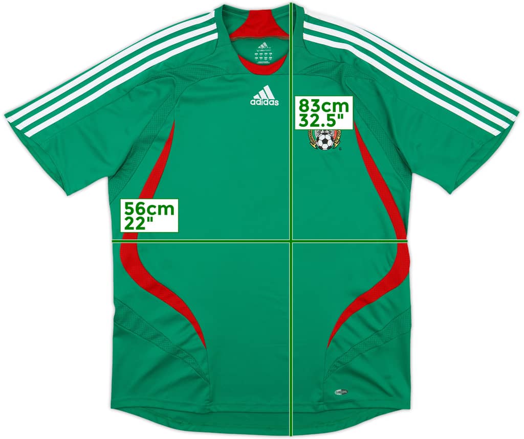 2007-08 Mexico Home Shirt - 9/10 - (L)