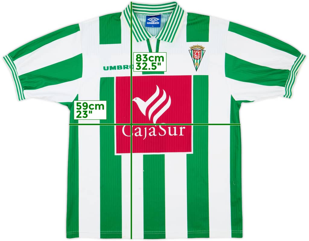 1997-98 Cordoba Home Shirt - 5/10 - (XL)